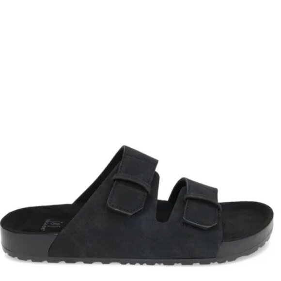 George Men’s Hip Strap Sandals Size 11M Black - Picture 3 of 6